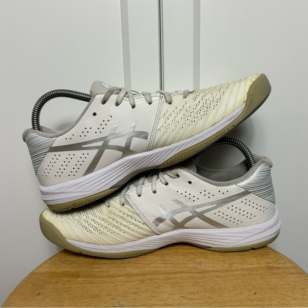 Asics Solution Swift White Silver - image 4